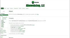 Desktop Screenshot of alienwebshop.com