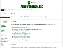 Tablet Screenshot of alienwebshop.com